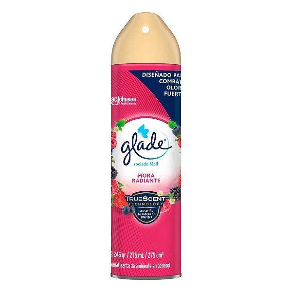 Glade Aromatizante Aerosol Mora Radiante 275ML