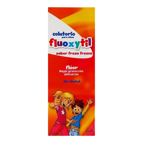 Fluoxytil Infantil Enjuague Bucal Botella 500ML