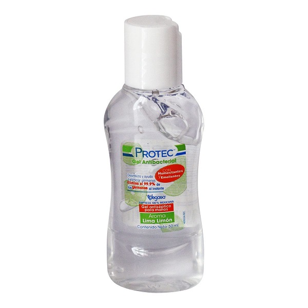 Protec Gel Antibacterial Lima Limón 50ML