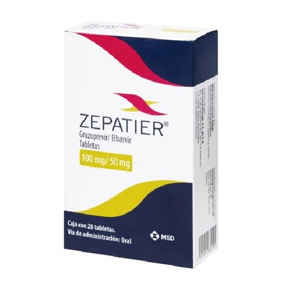 Zepatier (Grazoprevir/Elbasvir)  28 Tabletas