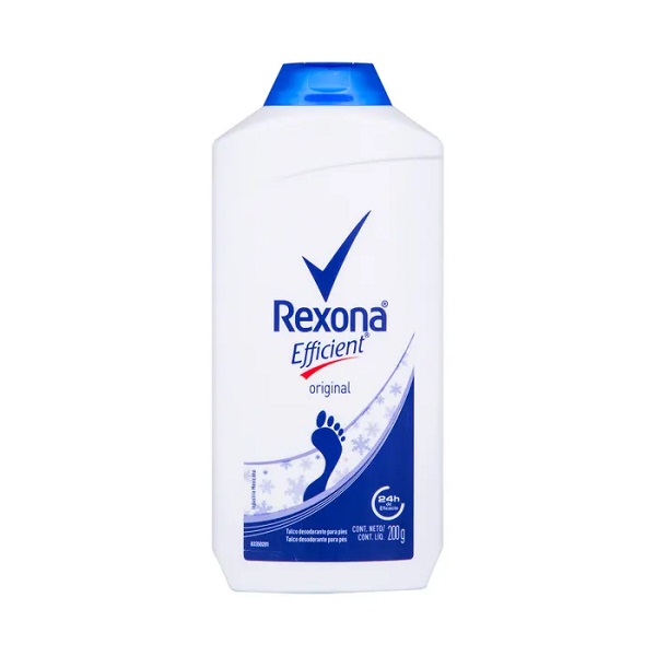 Rexona Efficient Talco Para Pies 200G