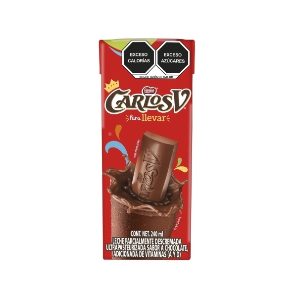 Carlos V Leche Chocolate 240ML