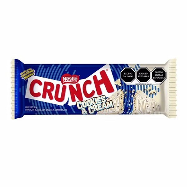 Crunch Cookies & Cream 38G