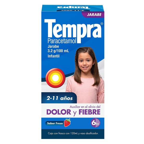 Tempra Infantil Paracetamol Jarabe 120ML