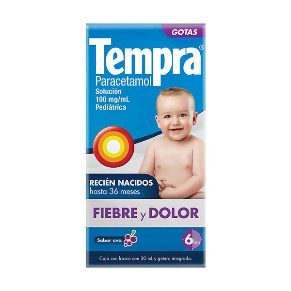 Tempra Pediatrico Paracetamol Solución 30ML