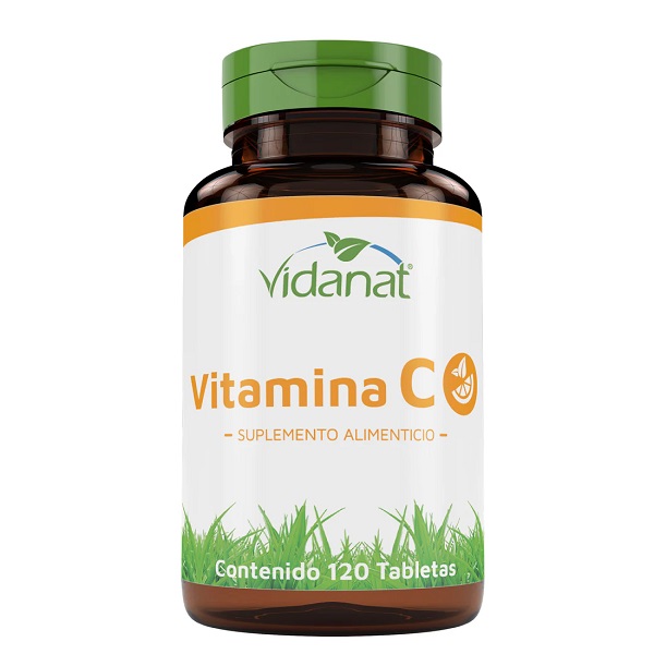 Vidanat Vitamina C Frasco 120 Tabletas