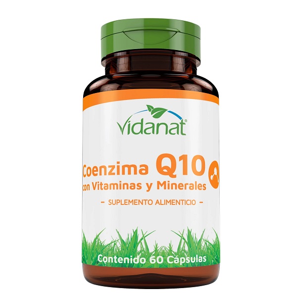 Vidanat Coenzima Q10 Frasco 60 Cápsulas