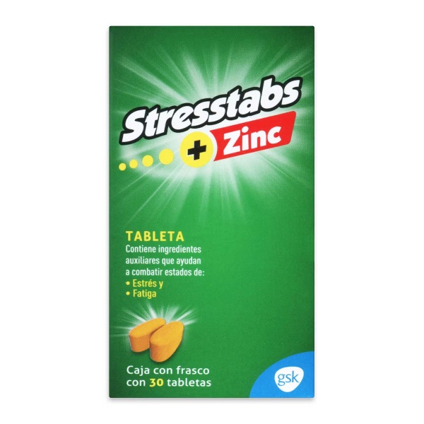 Stresstabs + Zinc 30 Tabletas