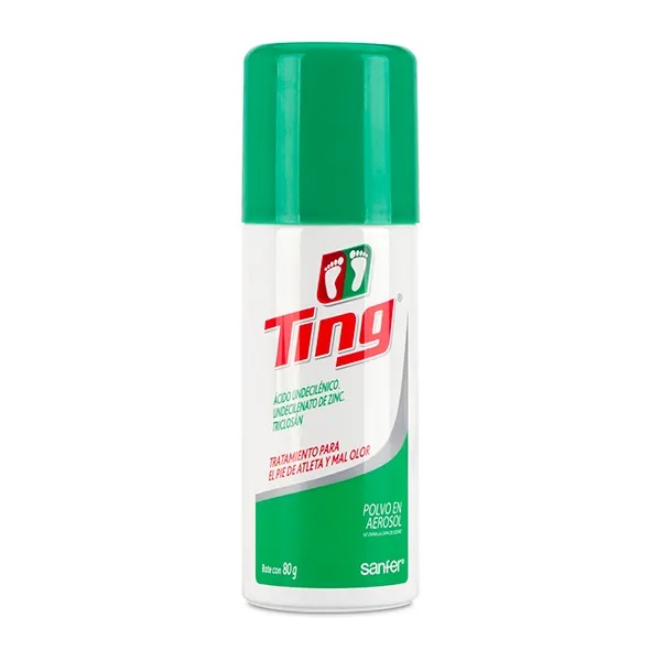 Ting Polvo Aerosol 80G