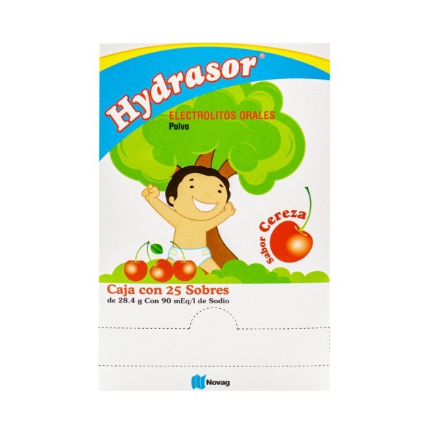 Vida Suero Oral Hydrasor Cereza Polvo 28.4G