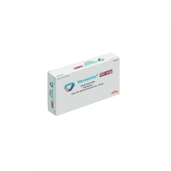 Verzenio Abemaciclib 50MG Caja 56 Tabletas