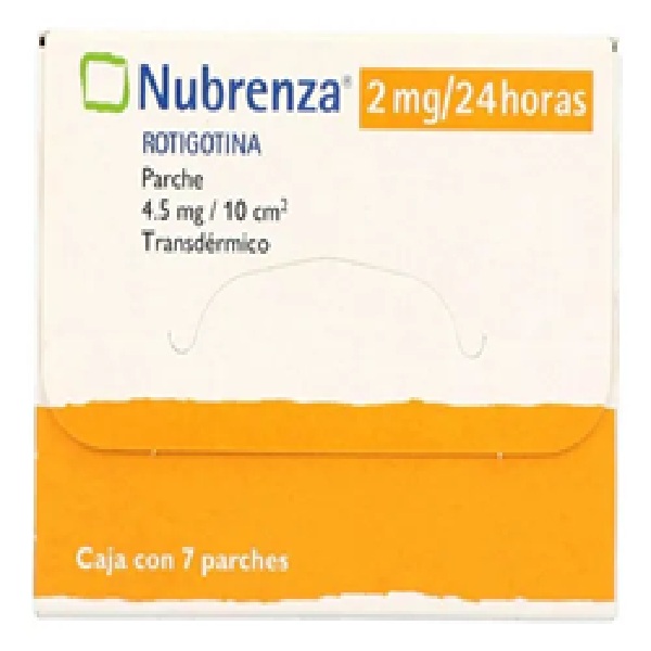 Nubrenza Rotigotina 4.5mg 7 Parches
