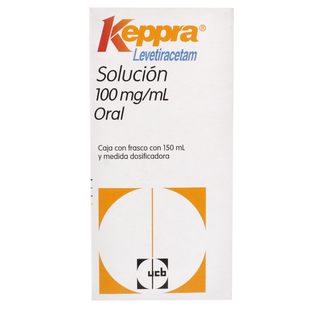Keppra Levetiracetam Solución 150ml