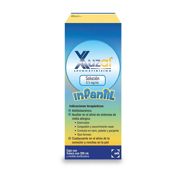 Xuzal Levocetirizina Solución Frasco 200ML