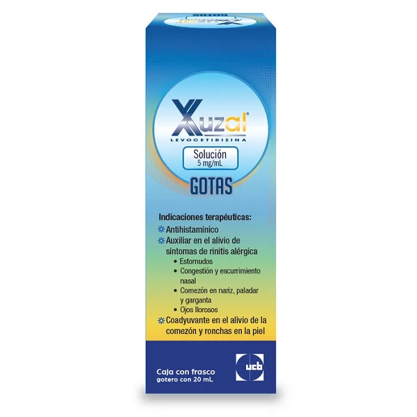 Xuzal Levocetirizina Solución Gotero 20ML