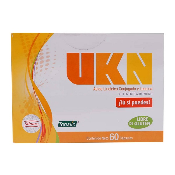 UKN Ácido Linoleico conjugado/Leucina Caja 60 Cápsulas