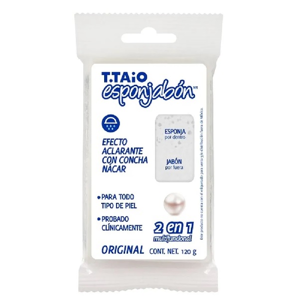 T.Taio Esponjabón Aclarante Concha Nacar 120g