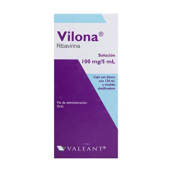 Vilona Ribavirina Solución Frasco 120ML