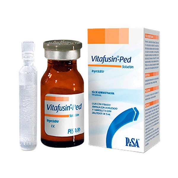 Vitafusin-Ped Solución Inyectable Frasco Ámpula