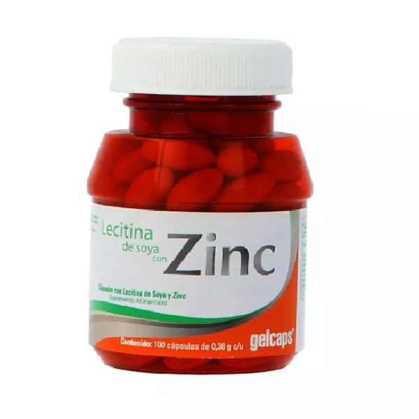 Gelcaps Zinc 50mg  100 Cápsulas