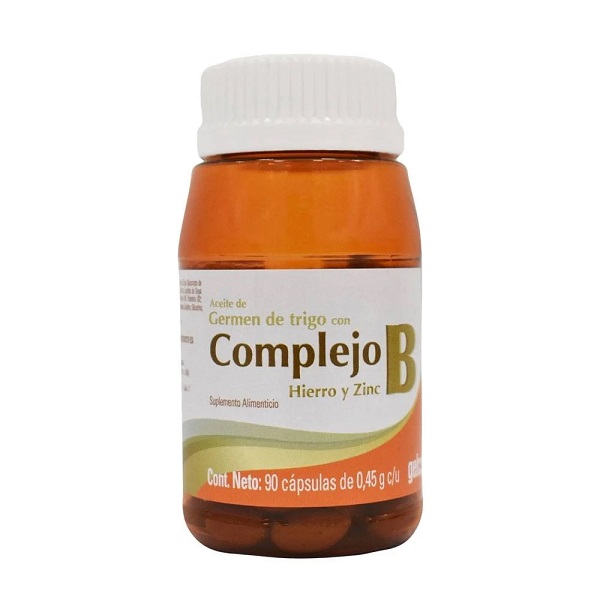 GelcapsComplejo B Frasco 90 Cápsulas