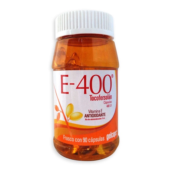 E-400 Tocofersolán 400UI 90 Cápsulas