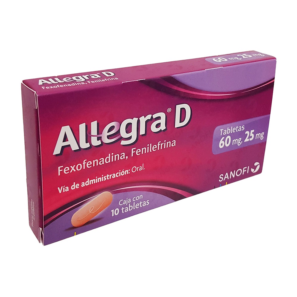 Allegra D 10 Tabletas
