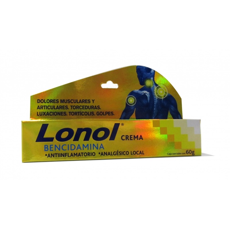 Lonol Bencidamina 5g Crema 60g