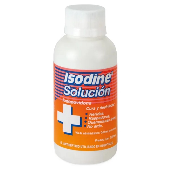 Isodine Iodopovidona Solución Botella 120ML