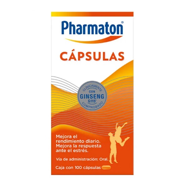 Pharmaton Frasco 100 Cápsulas
