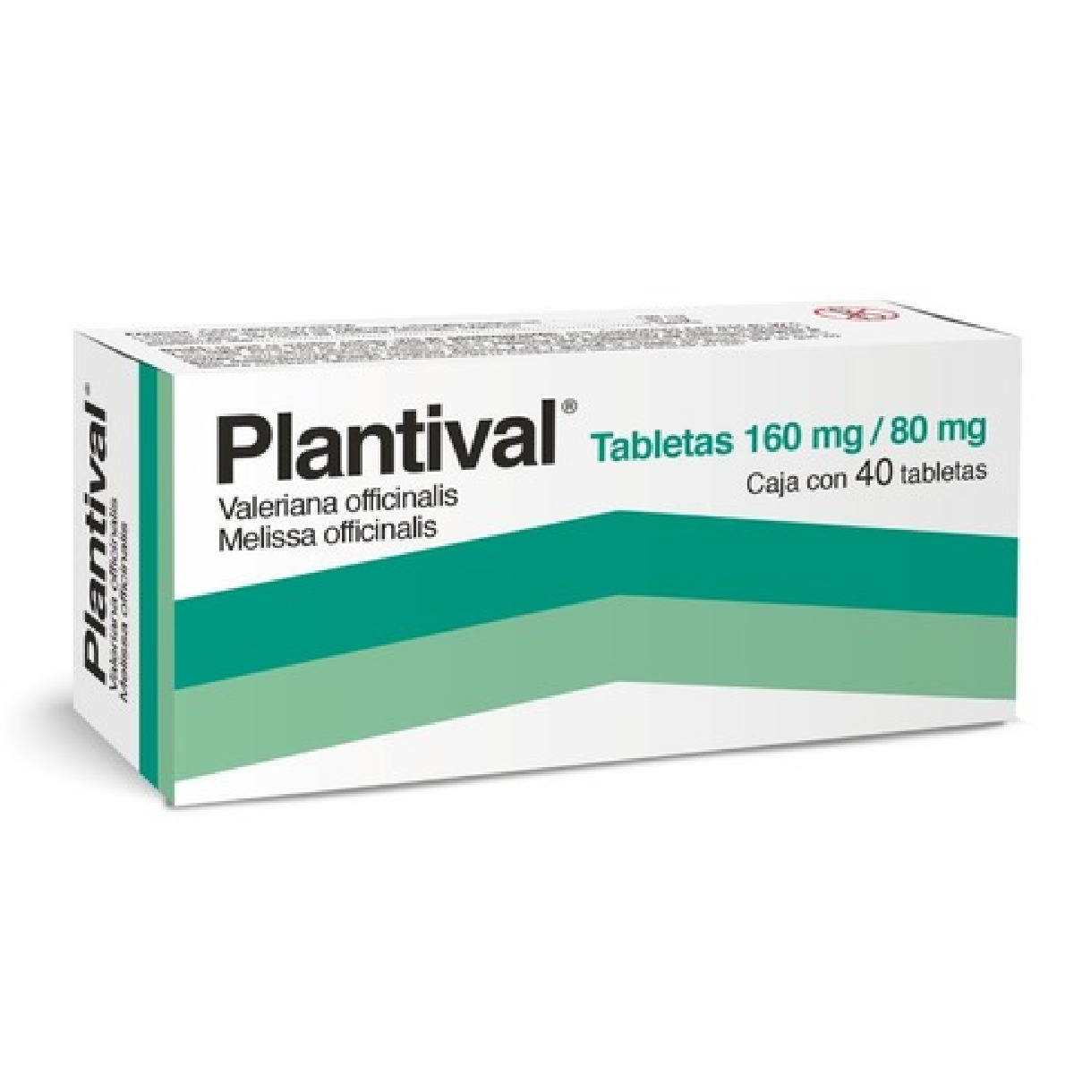 Plantival Valeriana Officinalis/Melissa Officinalis 160/80mg 40 Tabletas