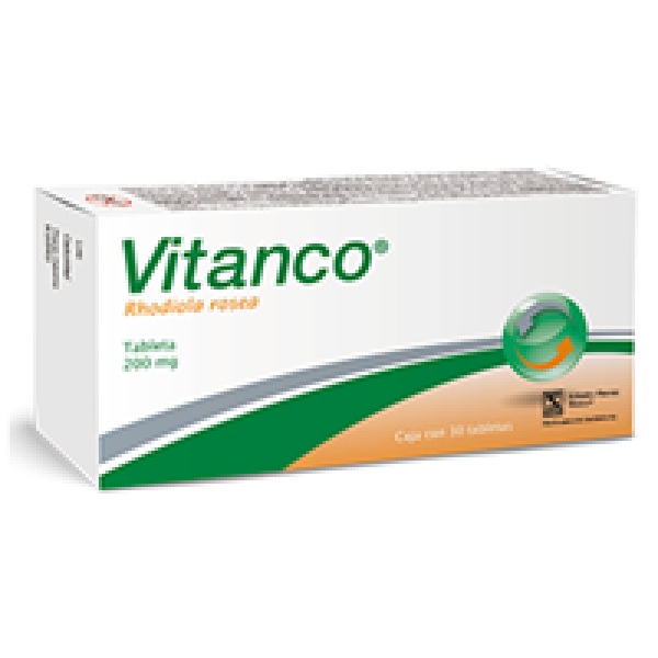 Vitanco (Rhodiola Rosea) 200 mg 30 Tabletas