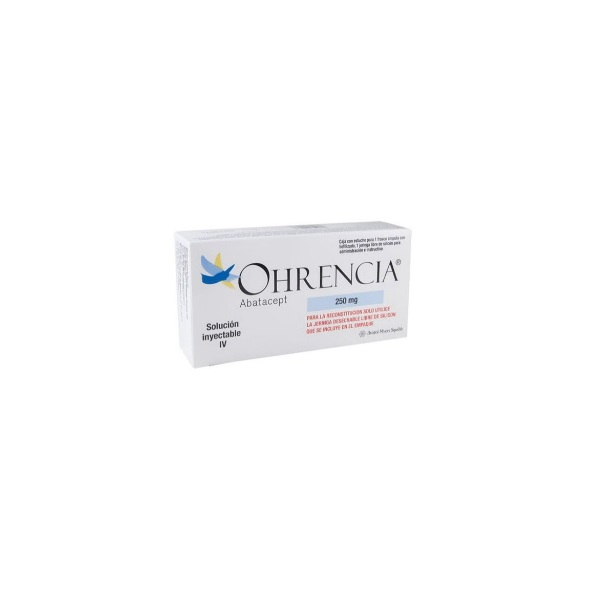 Ohrencia Abatacept Solución Inyectable 250 mg 1 Frasco Ámpula