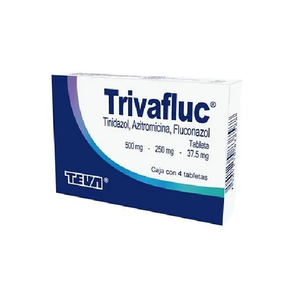 Trivafluc 500mg  4 Tabletas