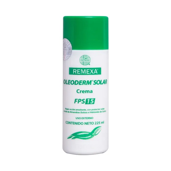 Oleoderm Solar Crema FPS 15 Tubo 225ML