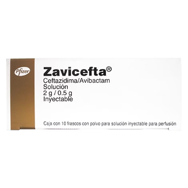 Zavicefta (Ceftazidima/Avibactam)  Solución Inyectable 2g