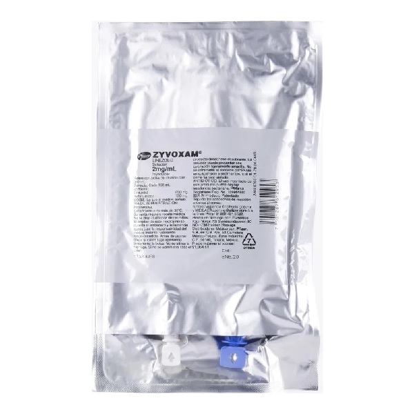 Zyvoxam (Linezolid) 200mg  Solusión 300ml