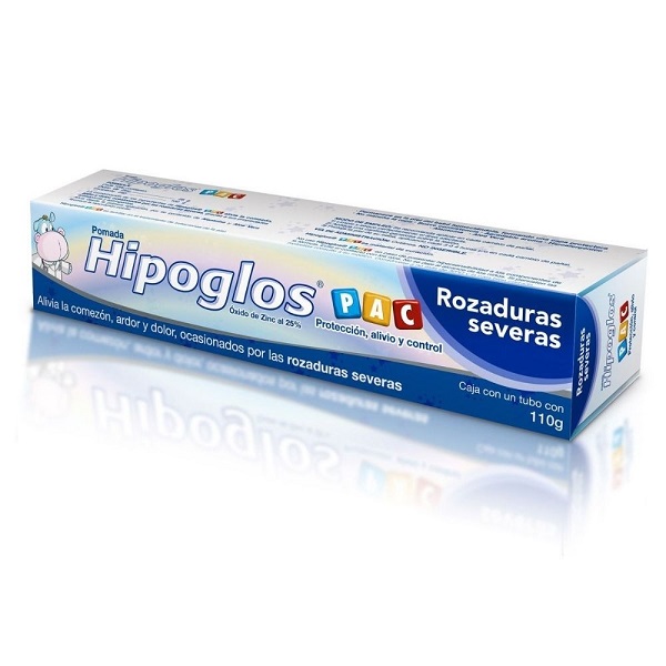 Hipoglos PAC Óxido De Zinc Pomada Tubo 110G