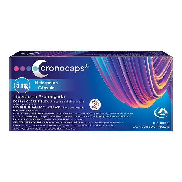 Cronocaps Melatonina Caja 30 Cápsulas