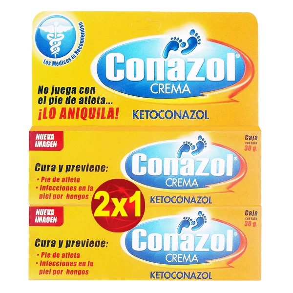 Conazol (Ketoconazol) Crema 30g  2x1