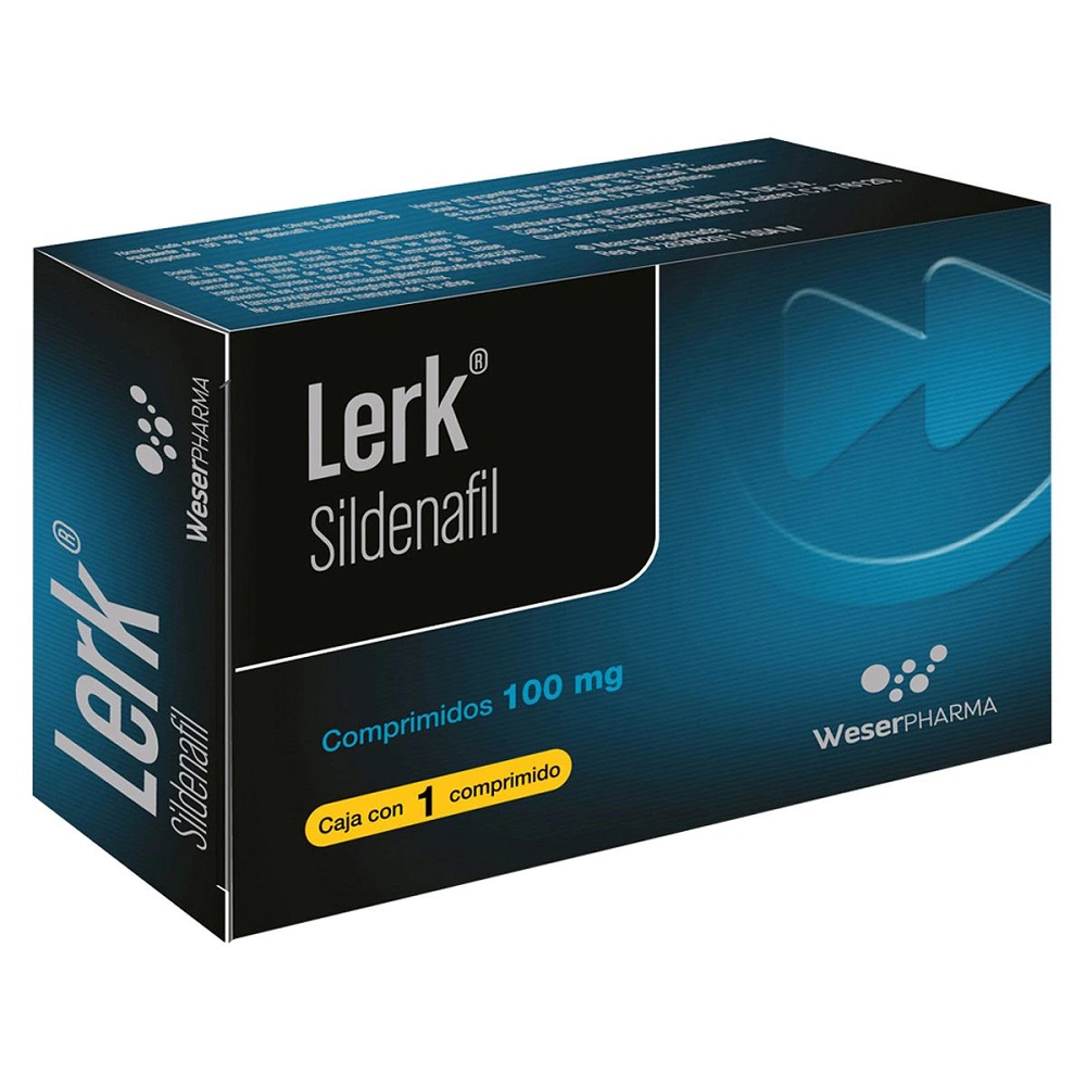Lerk (Sildenafil) 100 mg 1 Comprimido