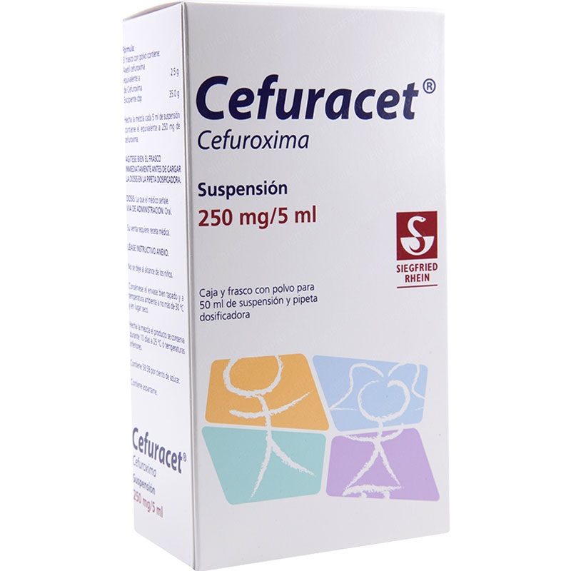 Cefuracet Cefuroxima Suspensión 50ml