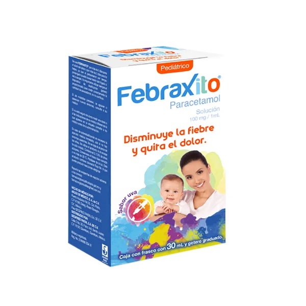 Febraxito Pediátrico (Paracetamol) 100mg Solución 30ml