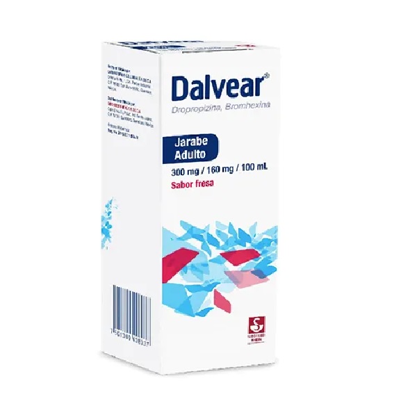 Dalvear Adulto Jarabe Fresa 120ml