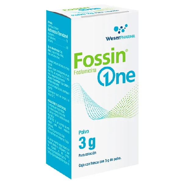 Fossin (Fosfomicina) 3 g Solución Polvo