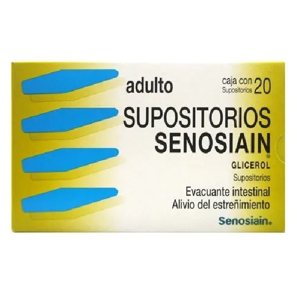 Senosiain Supositorios Adulto 20 Piezas