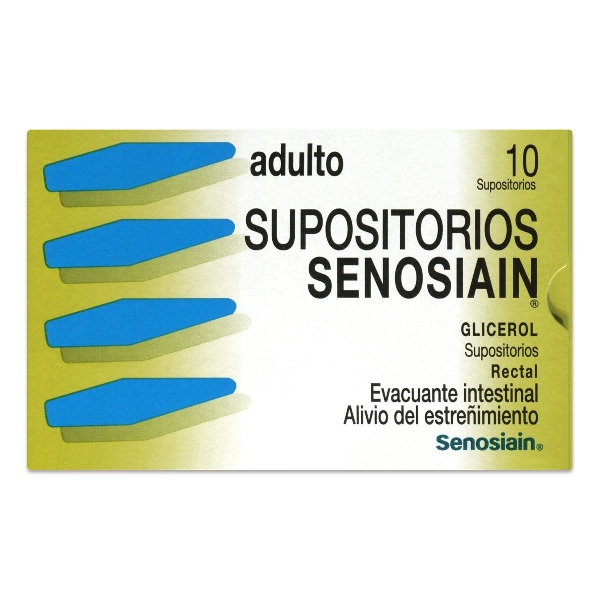 Senosiain Supositorios Adulto 10 Piezas