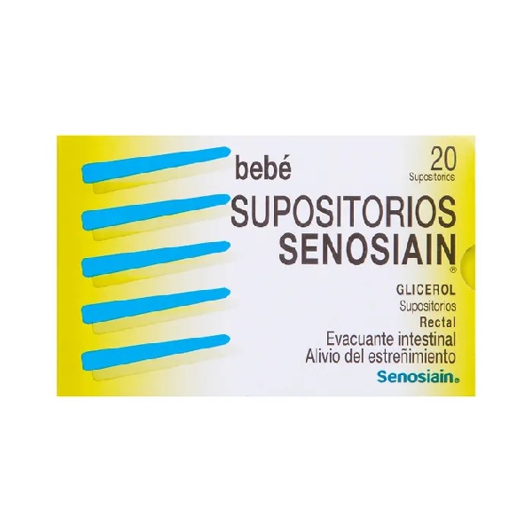Senosiain Supositorios Bebé 20 Piezas