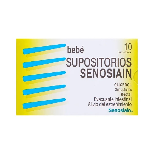 Senosiain Supositorios Bebé 10 Piezas