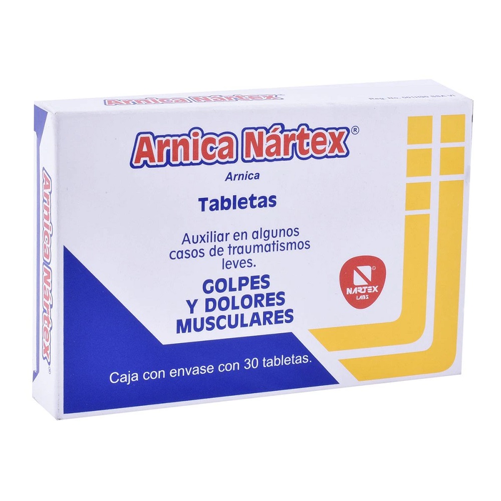 Arnica Nártex Árnica 6g 30 Tabletas